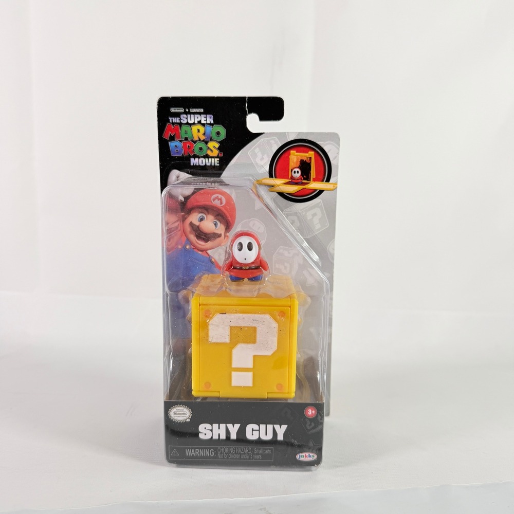 Nintendo‎ Super Mario Bros Movie Shy Guy Figure Jakks Pacific 2023